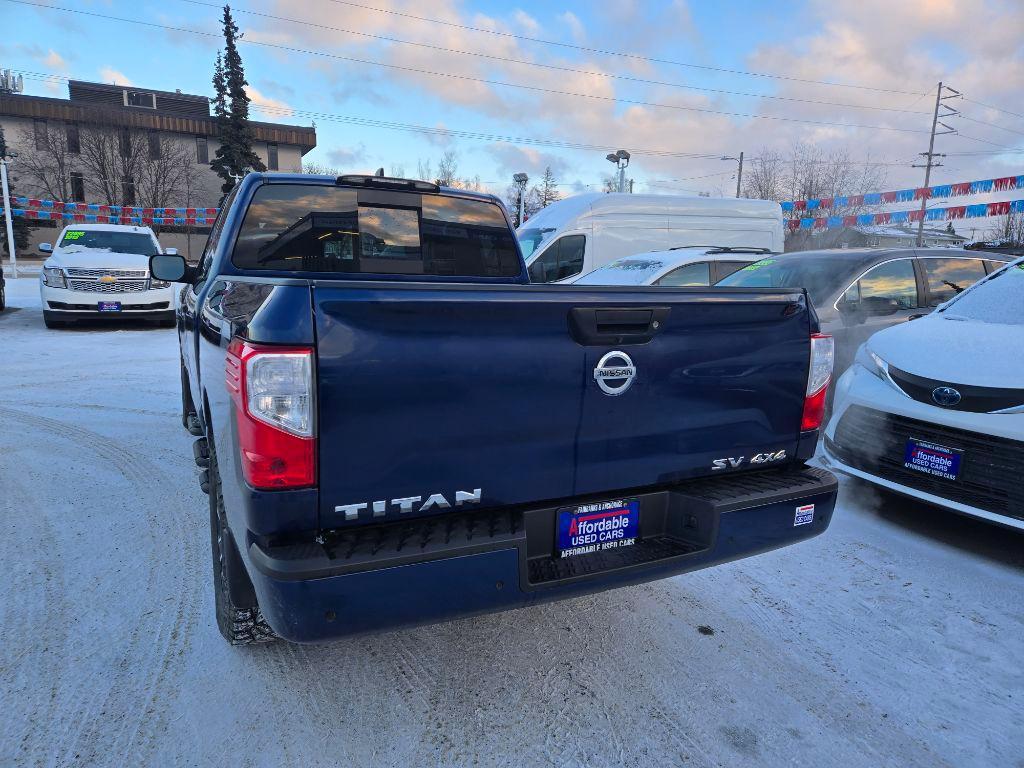 used 2022 Nissan Titan car, priced at $34,995