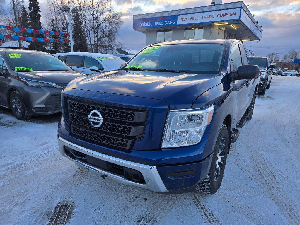 used 2022 Nissan Titan car, priced at $34,995