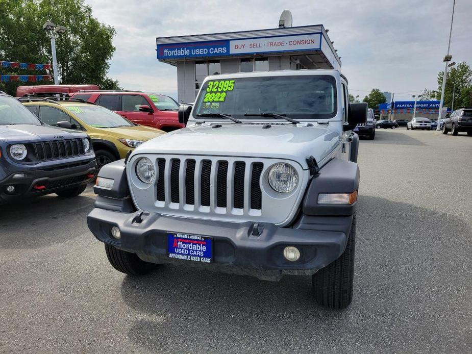 used 2022 Jeep Wrangler Unlimited car, priced at $32,995