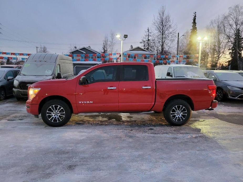 used 2021 Nissan Titan car, priced at $33,995