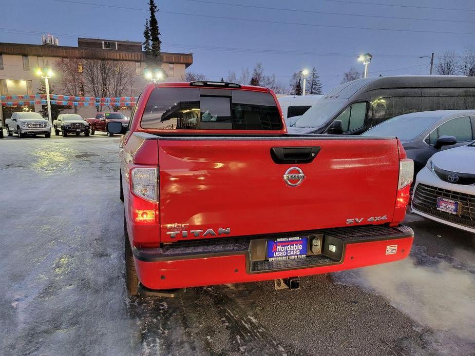 used 2021 Nissan Titan car, priced at $33,995