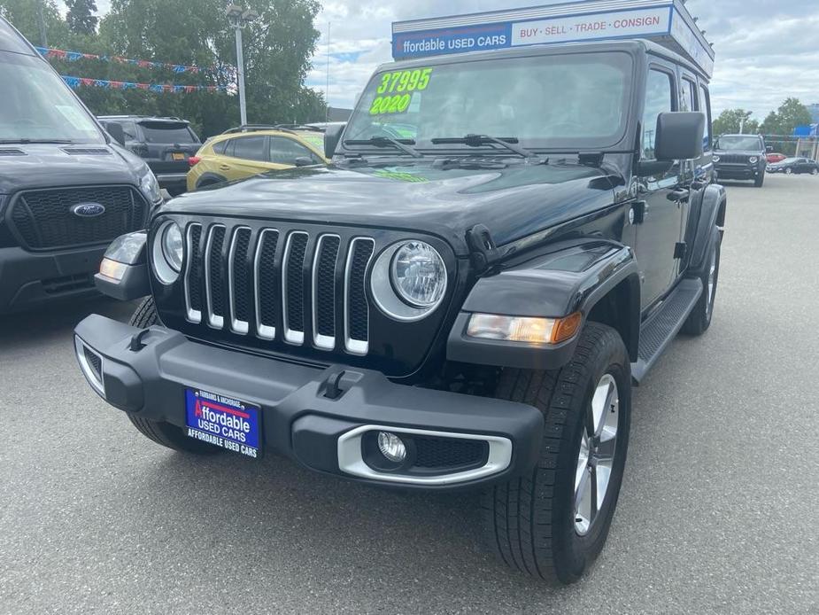 used 2020 Jeep Wrangler Unlimited car, priced at $37,995