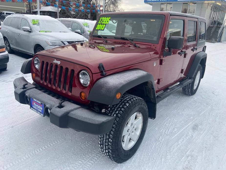 used 2013 Jeep Wrangler Unlimited car, priced at $17,995