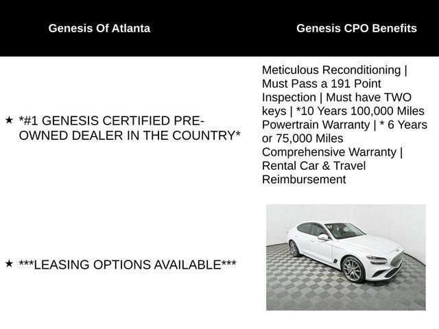 used 2025 Genesis G70 car, priced at $39,539