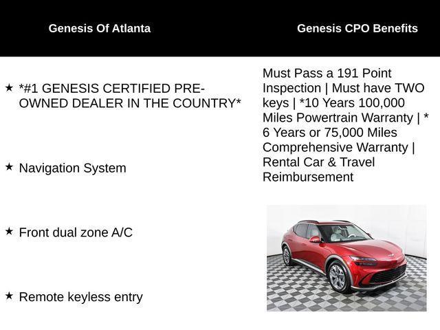 used 2024 Genesis GV60 car, priced at $44,000