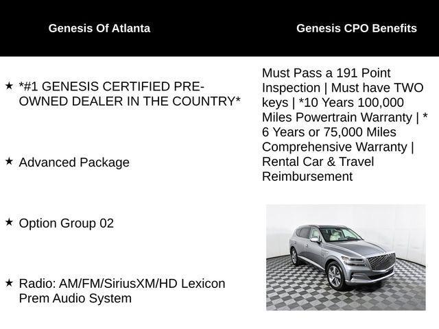 used 2024 Genesis GV80 car, priced at $59,000