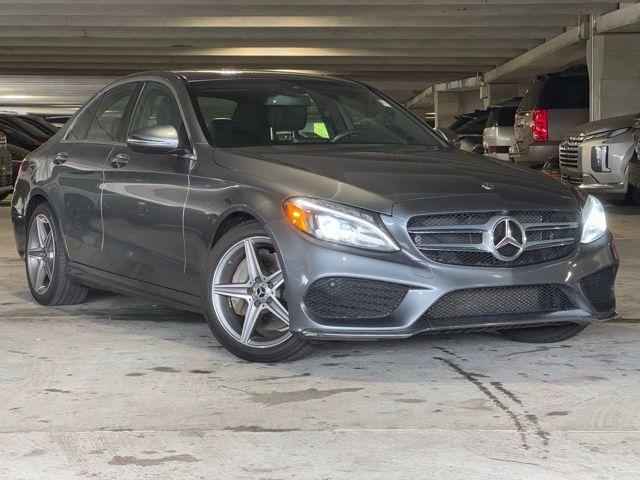 used 2018 Mercedes-Benz C-Class car, priced at $20,925