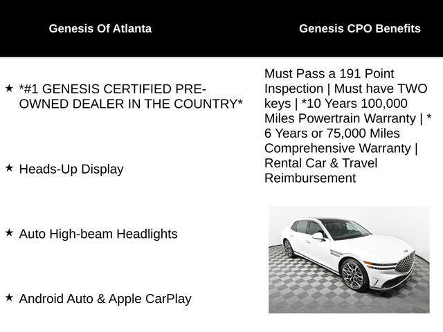 used 2024 Genesis G90 car, priced at $76,999