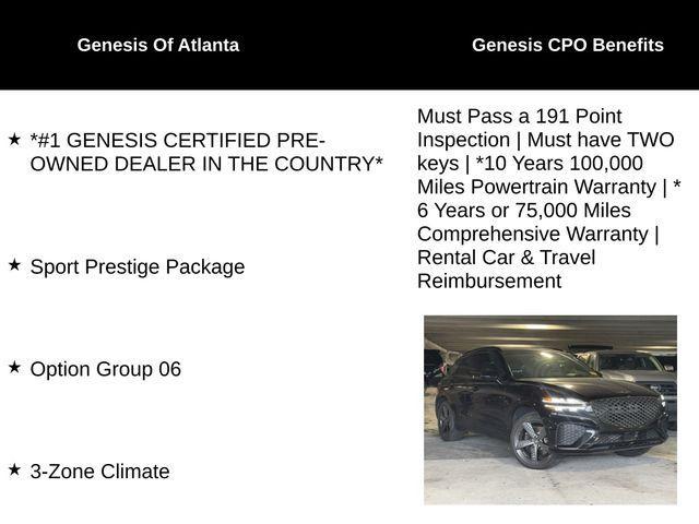 used 2022 Genesis GV70 car, priced at $43,562