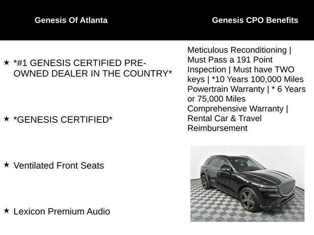 used 2025 Genesis GV70 car, priced at $54,944