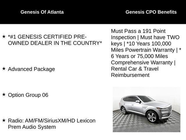 used 2024 Genesis GV80 car, priced at $59,777