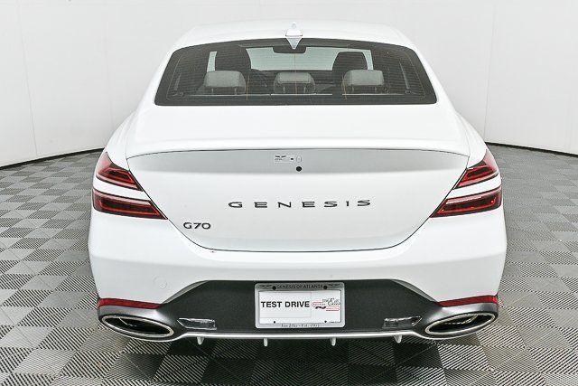 new 2025 Genesis G70 car, priced at $44,325