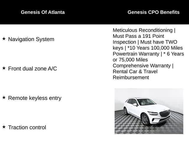 used 2025 Genesis GV70 car, priced at $42,488
