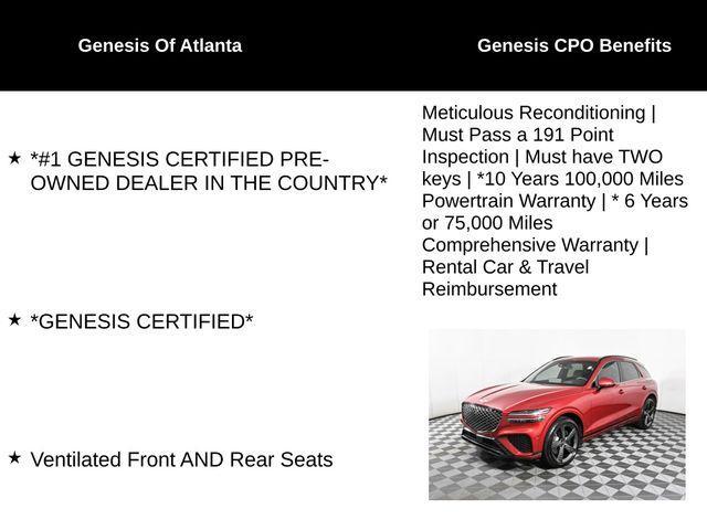 used 2025 Genesis GV70 car, priced at $59,888