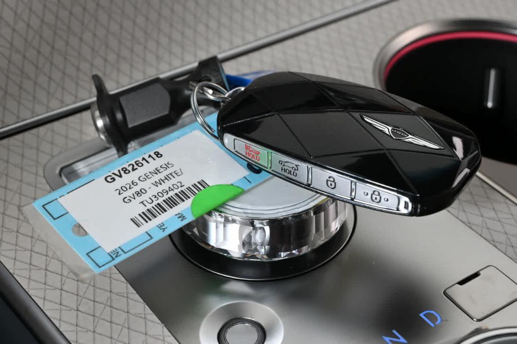 new 2026 Genesis GV80 car, priced at $85,720