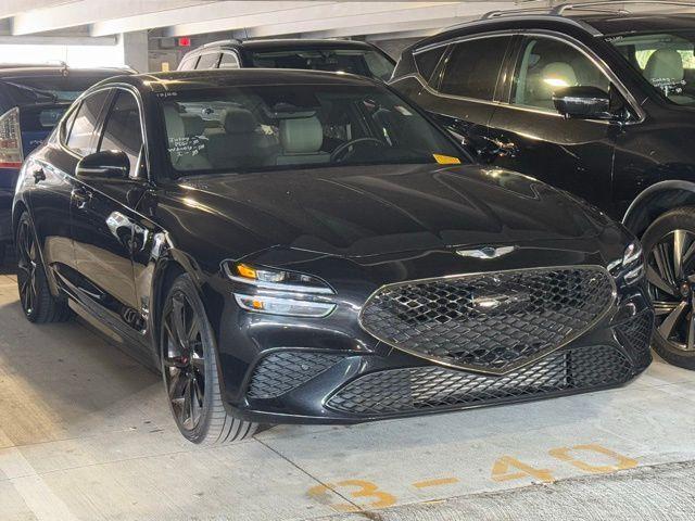 used 2023 Genesis G70 car, priced at $38,500