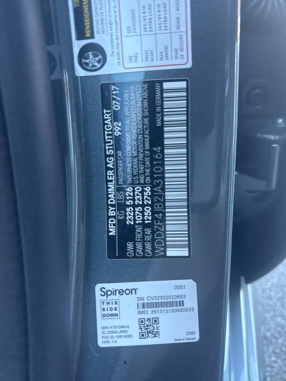 used 2018 Mercedes-Benz E-Class car, priced at $20,415