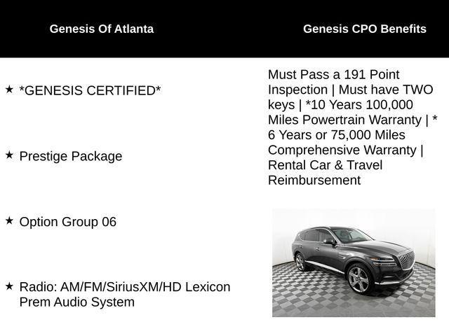 used 2024 Genesis GV80 car, priced at $60,000