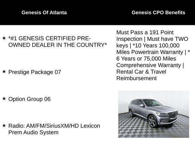 used 2022 Genesis GV80 car, priced at $55,000