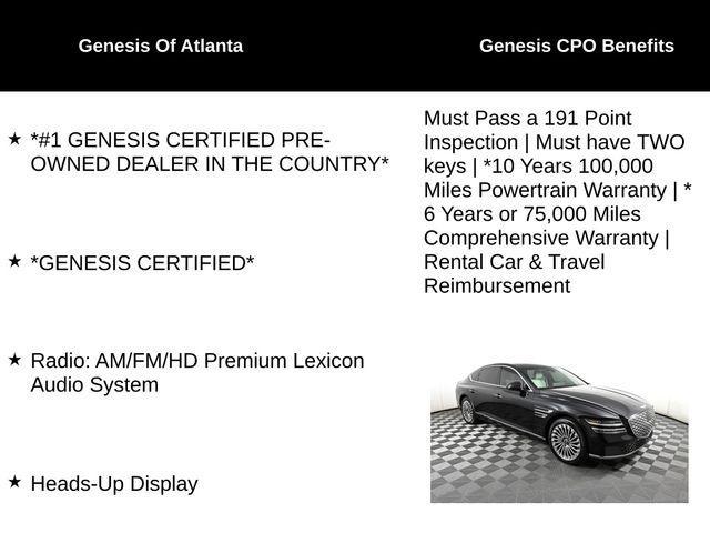 used 2023 Genesis Electrified G80 car, priced at $46,999