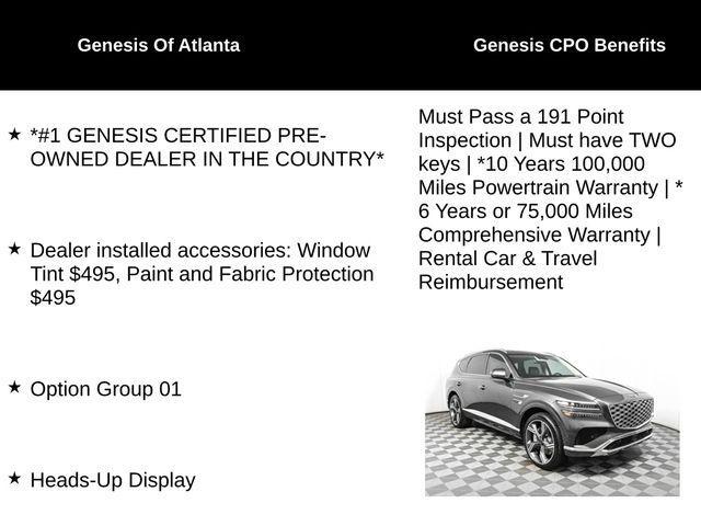 used 2025 Genesis GV80 car, priced at $75,900