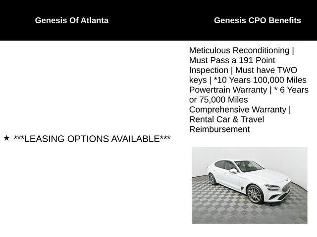 used 2025 Genesis G70 car, priced at $39,410