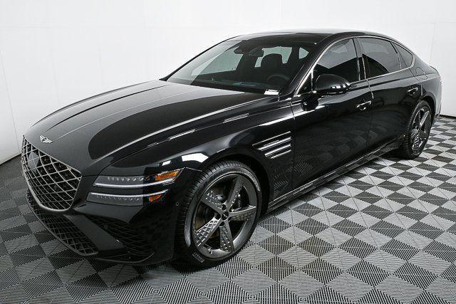 new 2025 Genesis G80 car, priced at $80,385