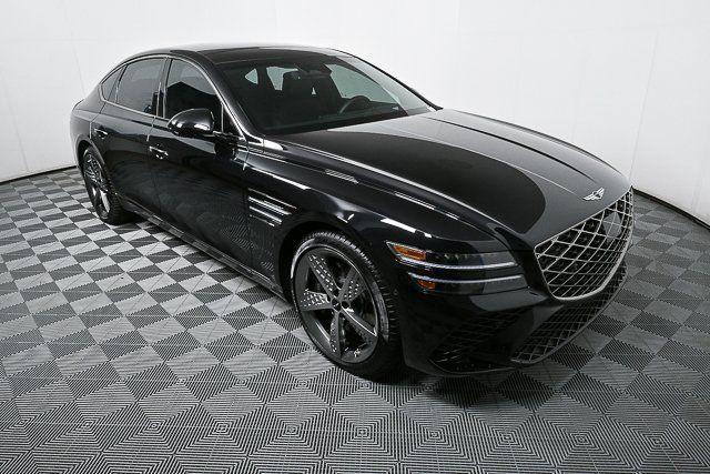 new 2025 Genesis G80 car, priced at $80,385