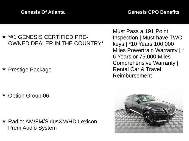 used 2024 Genesis GV80 car, priced at $65,000