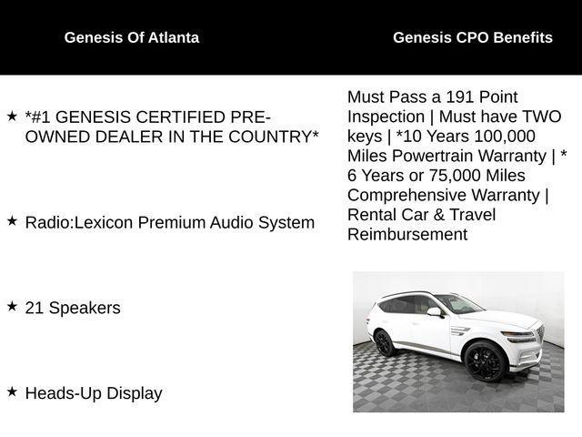 used 2024 Genesis GV80 car, priced at $67,994