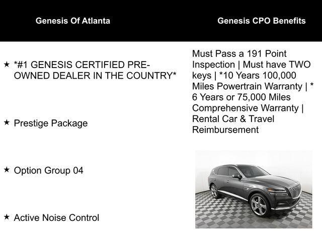 used 2024 Genesis GV80 car, priced at $58,470