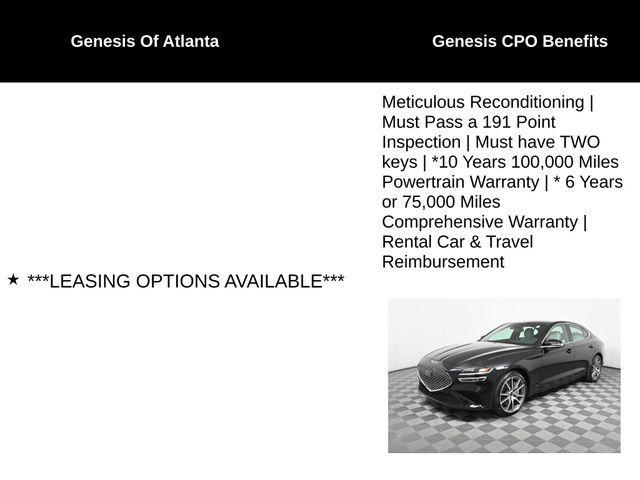 used 2025 Genesis G70 car, priced at $39,540