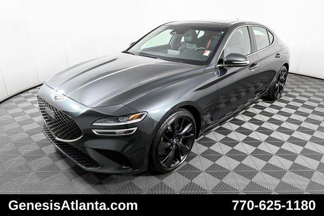 used 2022 Genesis G70 car, priced at $33,401