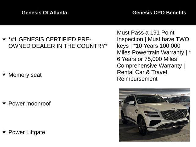 used 2025 Genesis GV80 car, priced at $56,000