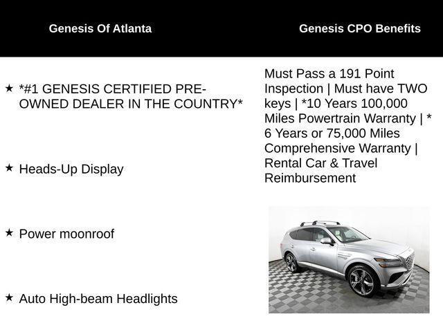 used 2025 Genesis GV80 car, priced at $74,999