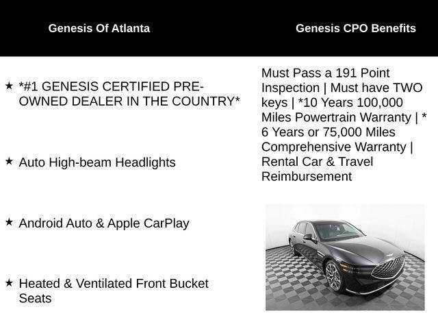 used 2024 Genesis G90 car, priced at $78,000