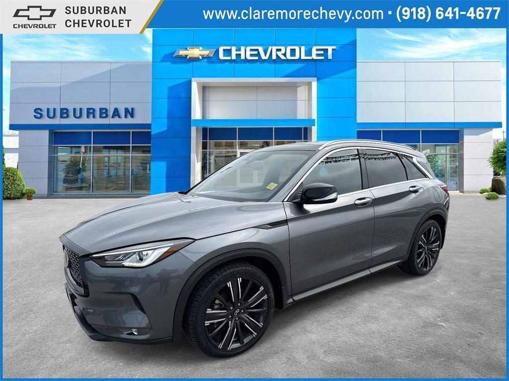 used 2022 INFINITI QX50 car, priced at $27,999