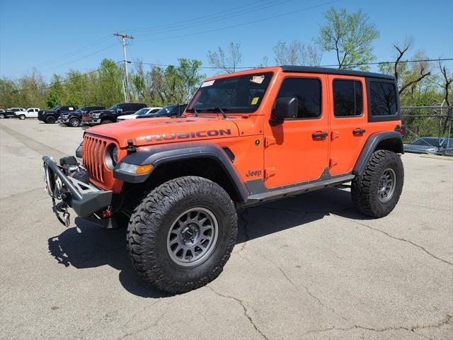 used 2018 Jeep Wrangler Unlimited car, priced at $35,000