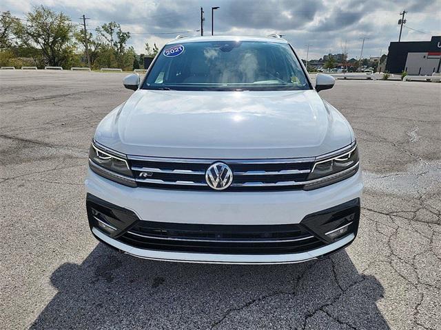 used 2021 Volkswagen Tiguan car, priced at $21,999