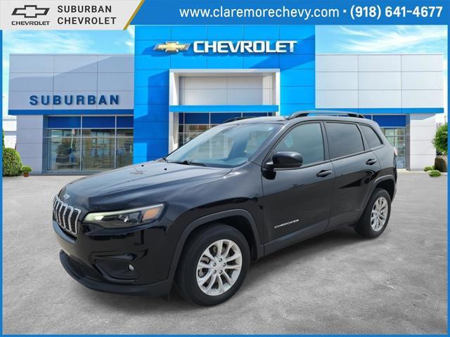 used 2022 Jeep Cherokee car, priced at $23,500
