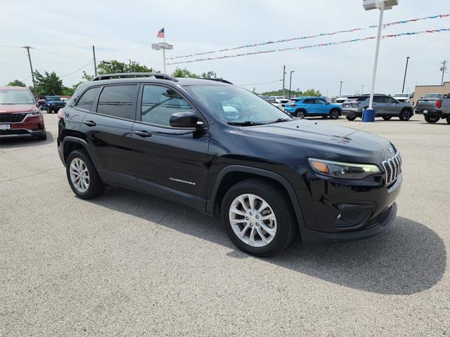 used 2022 Jeep Cherokee car, priced at $23,500