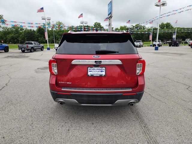 used 2021 Ford Explorer car, priced at $25,193