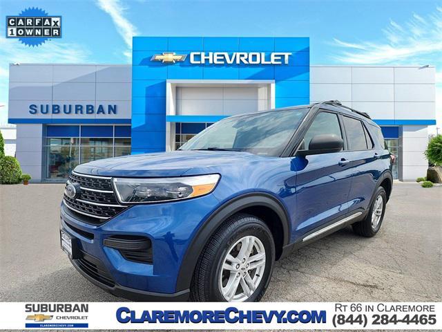 used 2021 Ford Explorer car, priced at $27,552