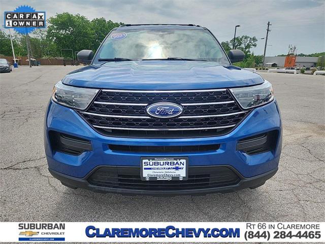 used 2021 Ford Explorer car, priced at $27,552