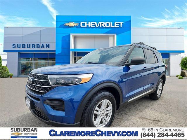 used 2021 Ford Explorer car, priced at $29,588