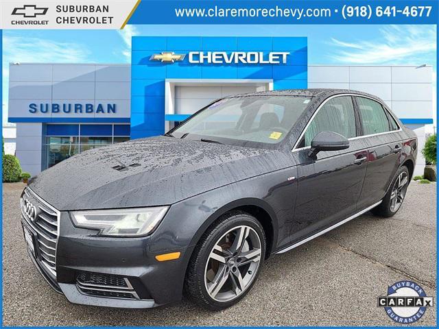 used 2017 Audi A4 car, priced at $19,875