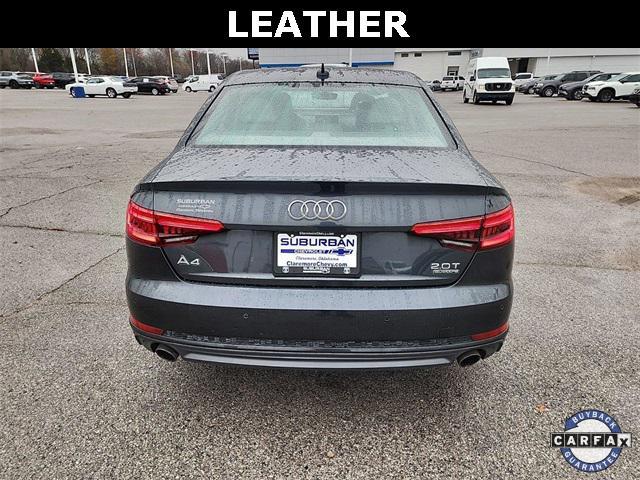 used 2017 Audi A4 car, priced at $19,875