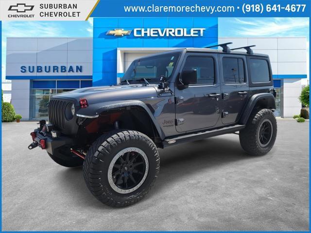 used 2018 Jeep Wrangler Unlimited car, priced at $35,899
