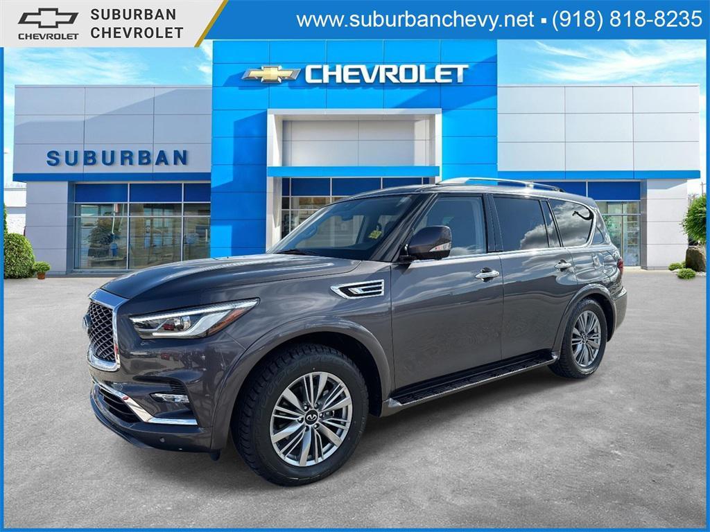 used 2024 INFINITI QX80 car, priced at $46,530