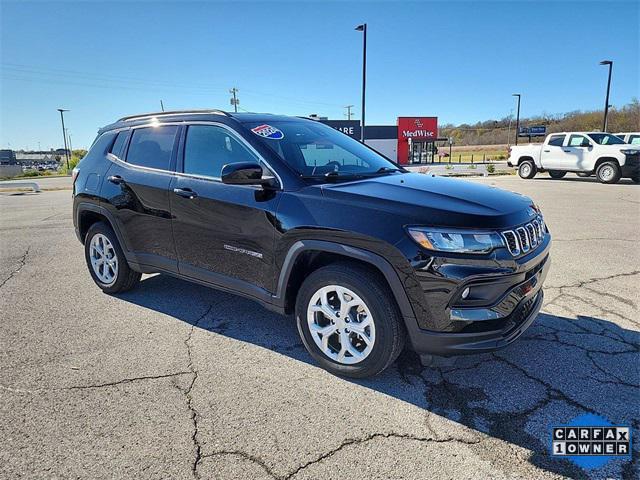 used 2024 Jeep Compass car, priced at $23,599